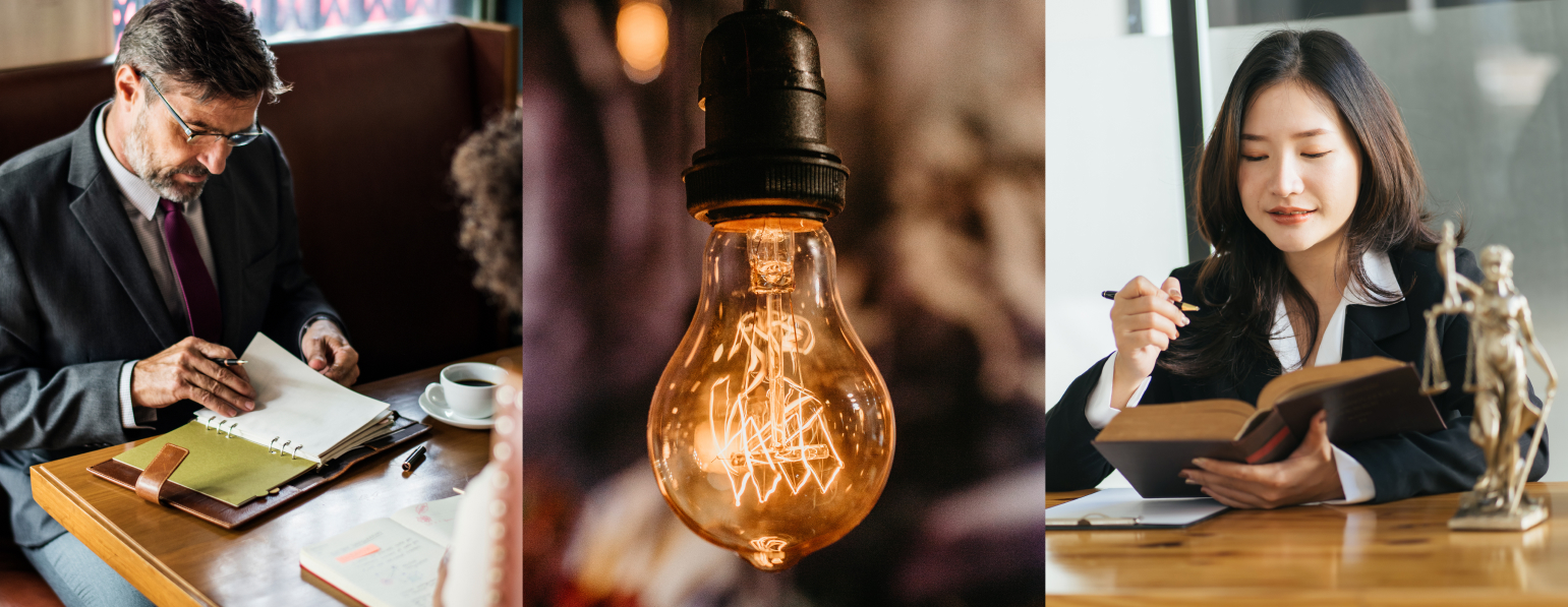 lawyers studying and preparing for cases