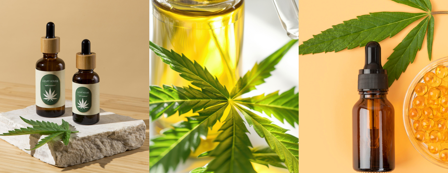 range of CBD products